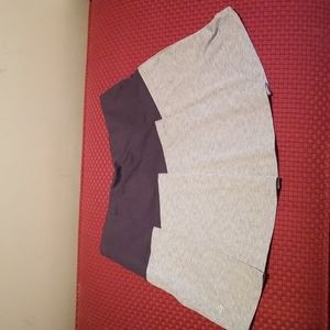 Small Bolle High Performance Tennis Golf Skirt Skort Grey Black (no undershorts)